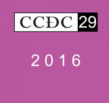 CCDC 29 (2016)